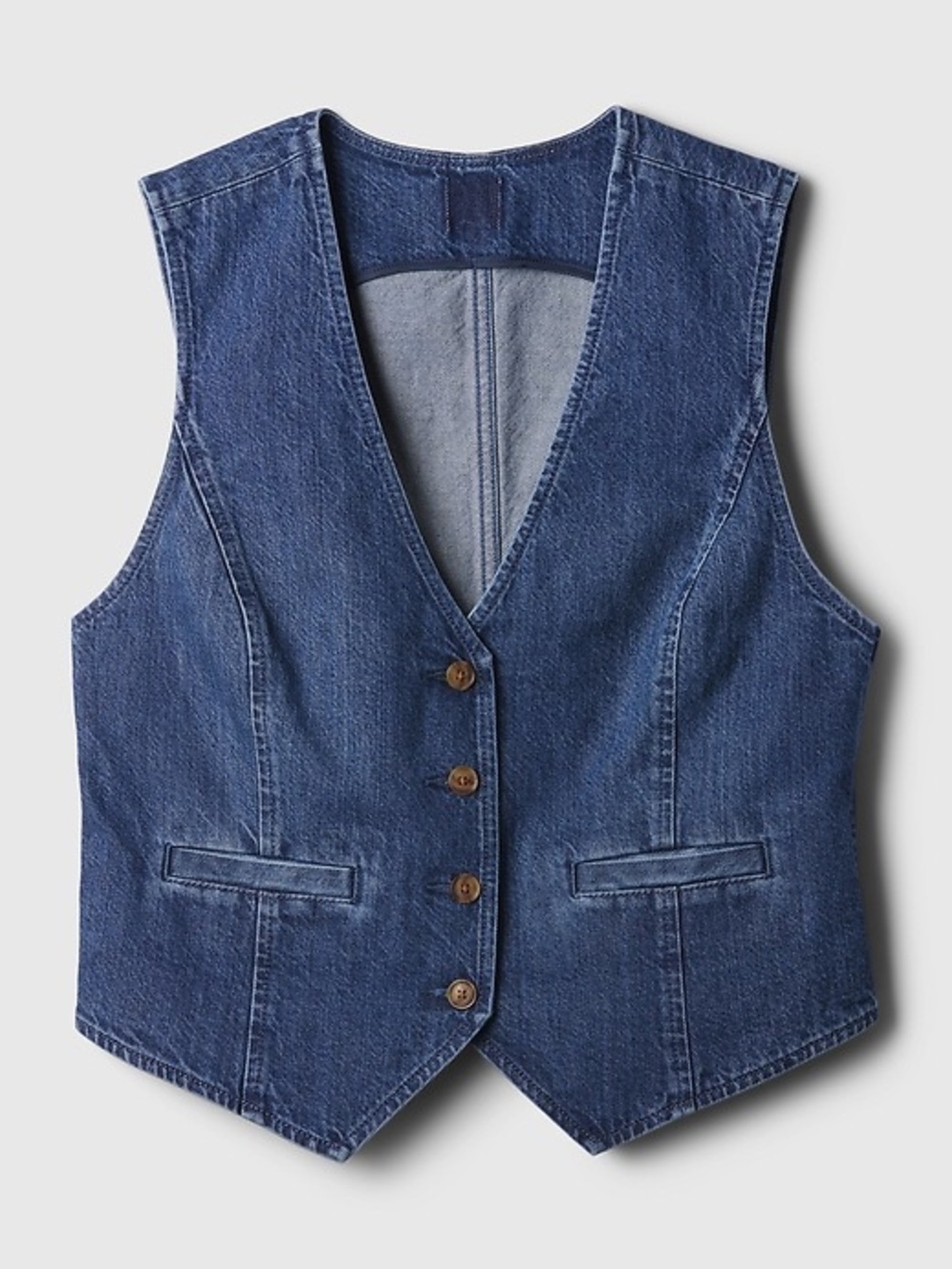GAP Light Blue Denim Vest